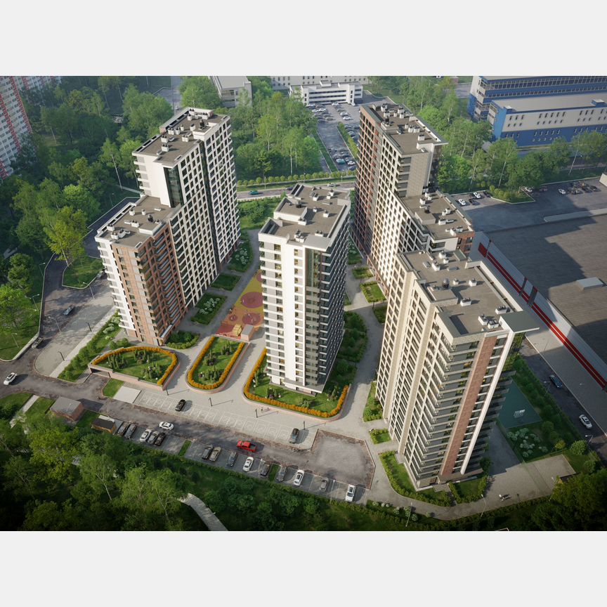 2-к. квартира, 65 м², 12/18 эт.