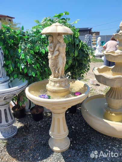 Фонтан бетонный 