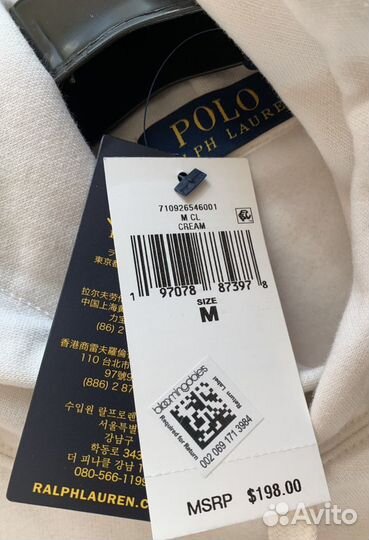 Polo ralph lauren bear худи оригинал