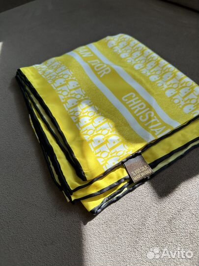 Шелковый платок dior