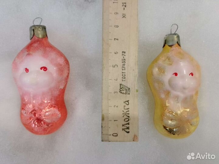 Елочные игрушки СССР