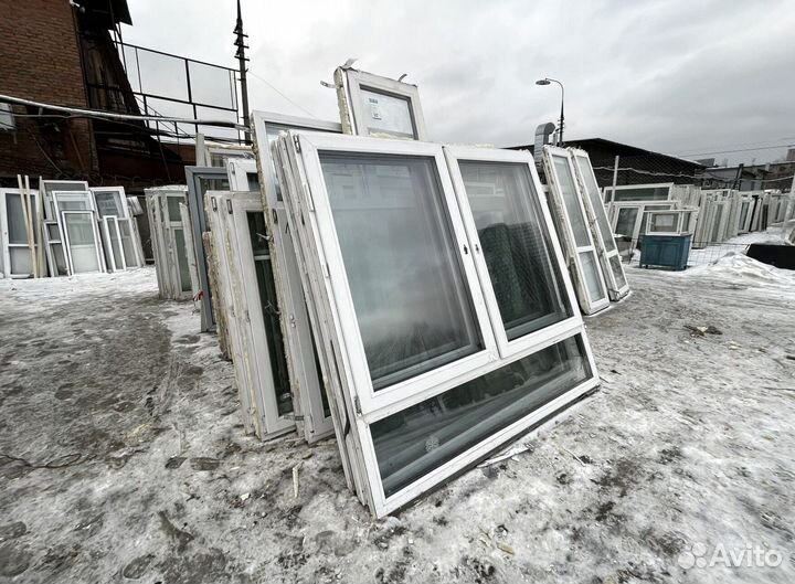 Окна бу и новые пластиковые