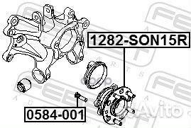 Ступица задняя hyundai tucson 2018- 1282-SON15R