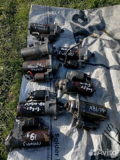 Стартер VW-Гольф 3 Шаран Венто-1.9 дизель