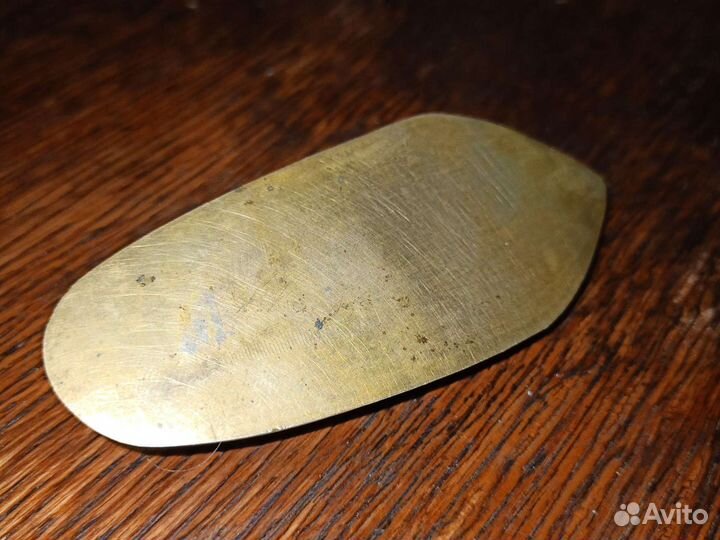 Пепельница Туфелька. Латунь. Винтаж. Индия