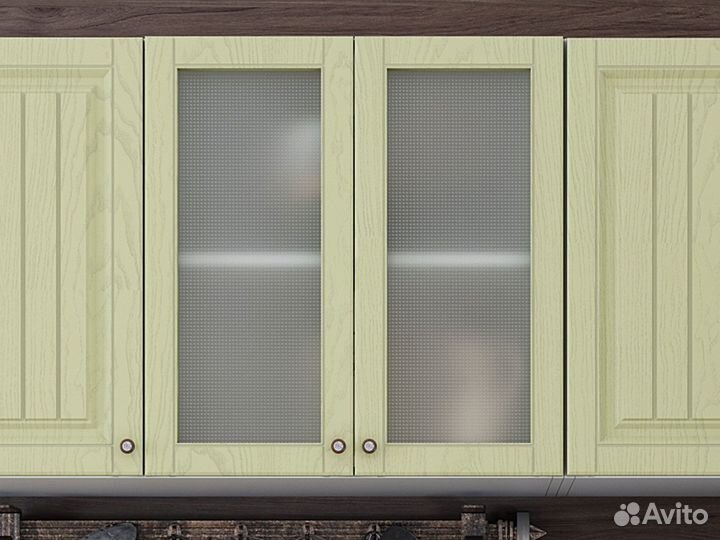 Кухня Хозяюшка 1,5 м Фисташка