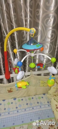 Мобиль на кроватку с проектором