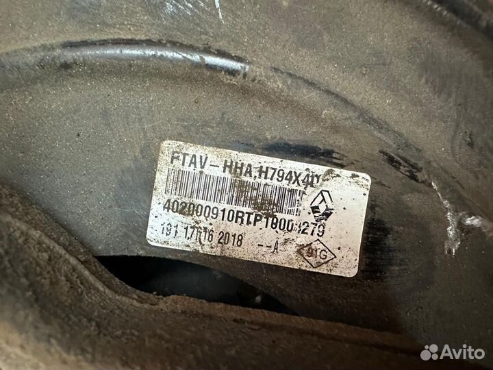 Кулак поворотный передний правый Renault duster