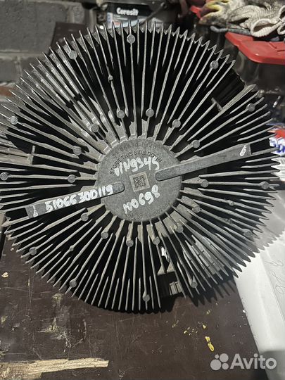 Вязкомуфта Man TGX TGS