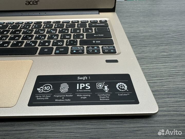 Ультрабук acer Swift Pentium N4200 IPS FullHd SSD