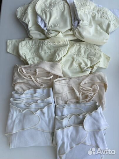 Многоразовые подгузники для новорожденных Mamalino