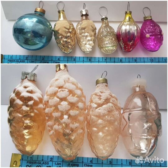 Елочные игрушки советские СССР