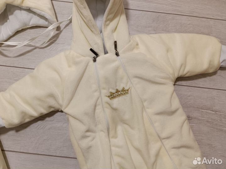 Конверт на выписку Зима комплект 3 предмета