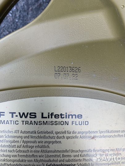 Масло АКПП 4 л Ravenol ATF T-WS Lifetime