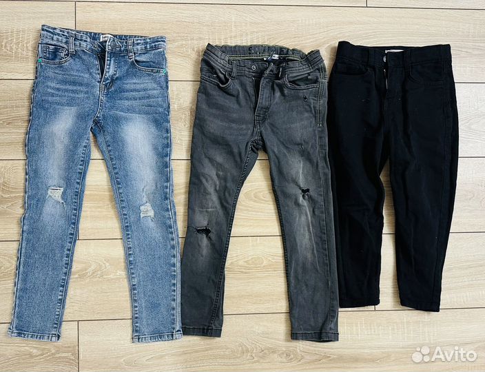 Джинсы на мальчика 122