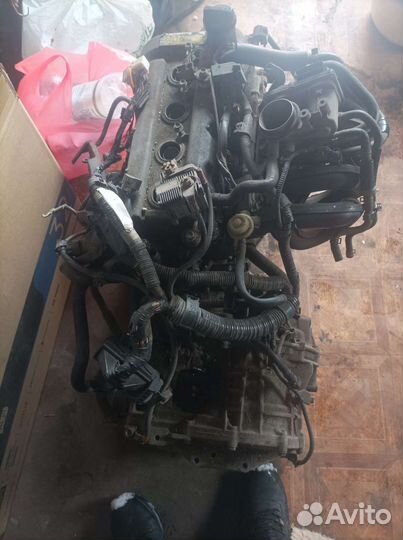 Двигатель на Toyota vitz scp90 в разбор