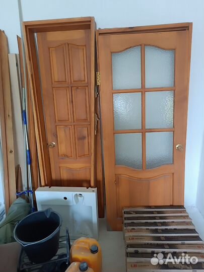 Межкомнатные двери бу с коробкой на 60 и на 80