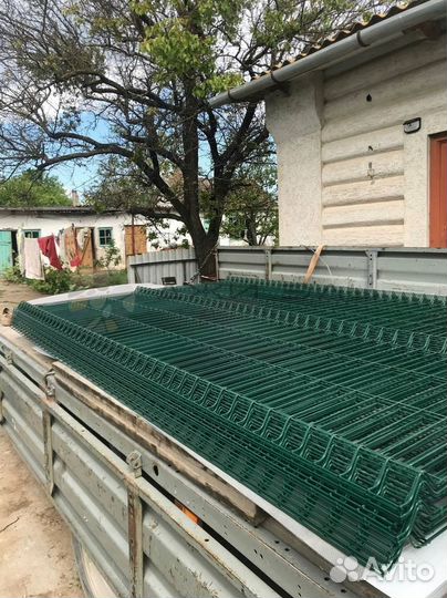 Забор сетка 3D