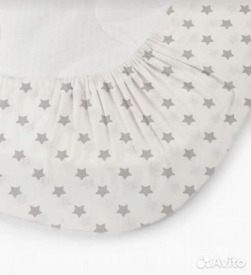 Простыня детская на овальную кровать