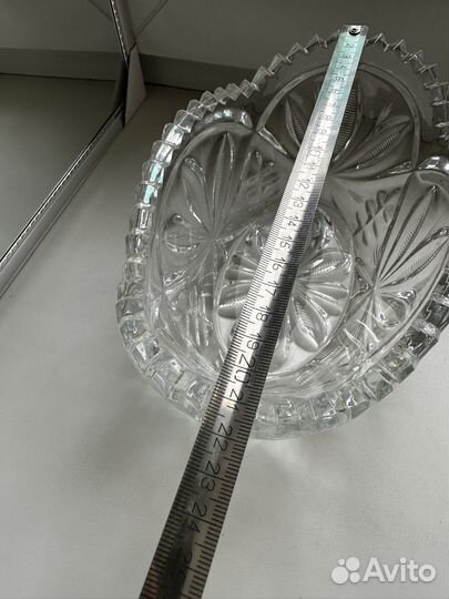 Хрустальная ваза / салатник