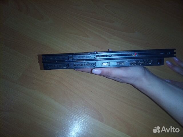 Ps2 slim с установленными модами
