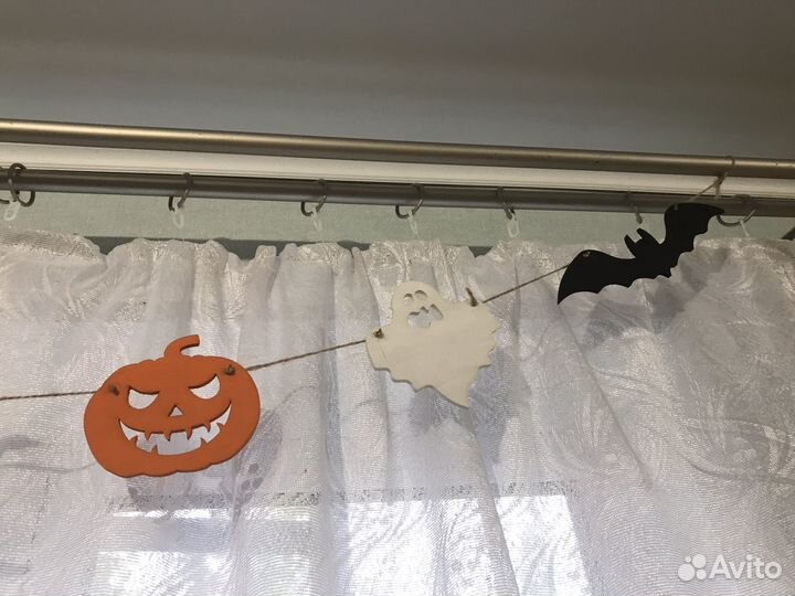 Растяжка на хеллоуин