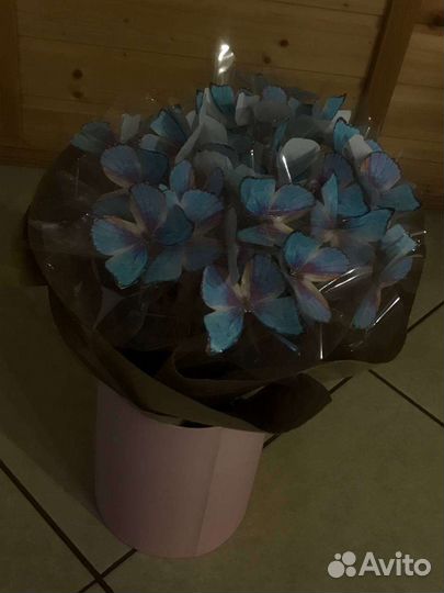 Букеты из бабочек