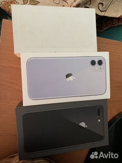Коробки от iPhone 6,8+,11