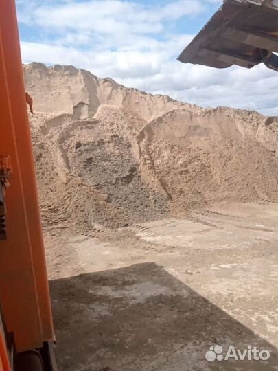 Песок с карьера