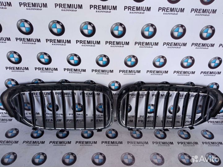 Решетки ноздри капота BMW 5 G30 G38