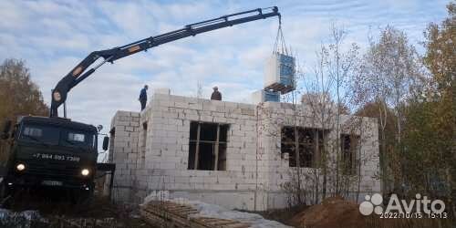 Кран Манипулятор вездеход стрела 8 т 15м автовышка