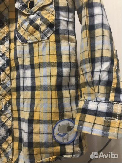 Рубашка для мальчика 80 86