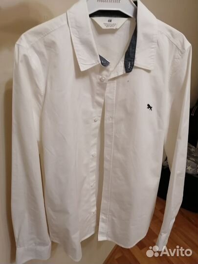 Рубашка белая для мальчика