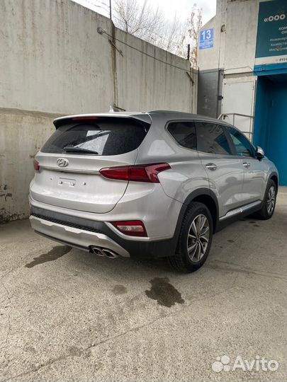 Hyundai Santa Fe 2.2 AT, 2019, 68 500 км