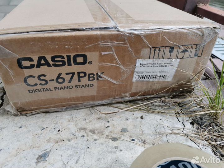 Подставка Casio CS-67PBK для синтезатора оригинал