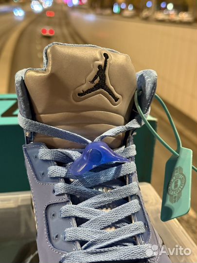 Nike Air Jordan 5 Retro UNC.(Оригинал Legit)