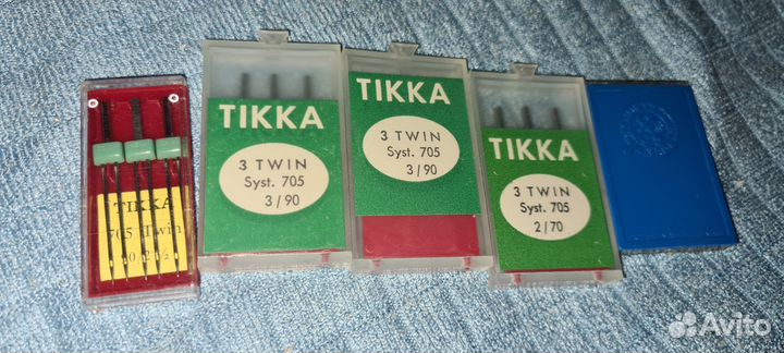 Иглы швейные Tikka Schmetz