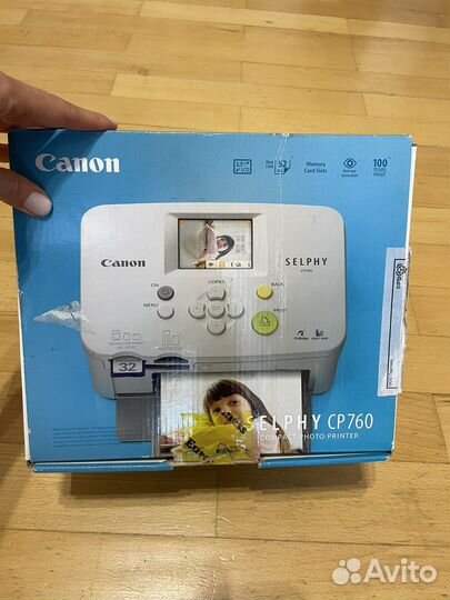 Фотопринтер selphy CP760