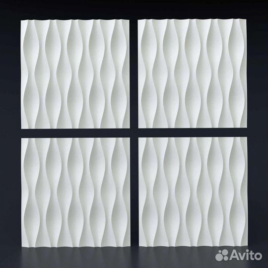 Гипсовая 3D панель 