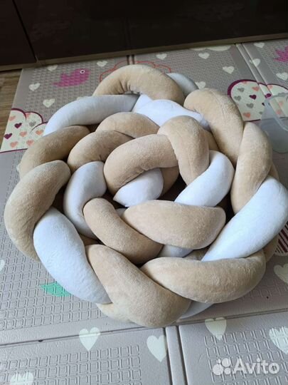 Бортик косичка