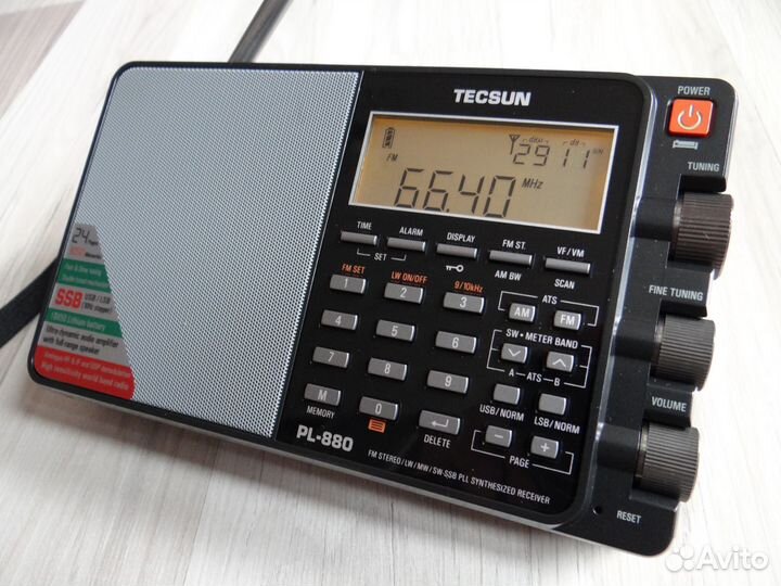 Радиоприемники Tecsun PL880. Новые