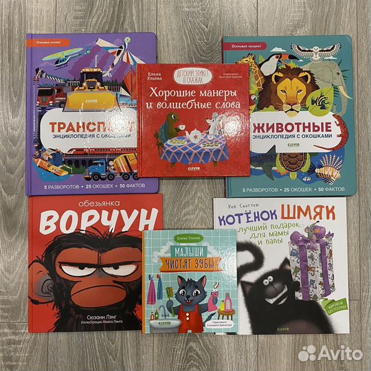 Детские книги clever