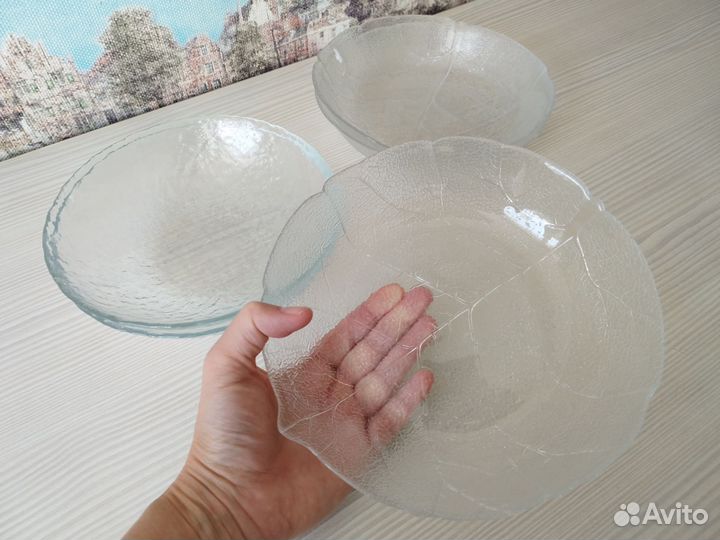 Набор столовой посуды из стекла 20 предметов