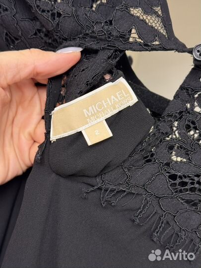 Чёрное платье michael kors