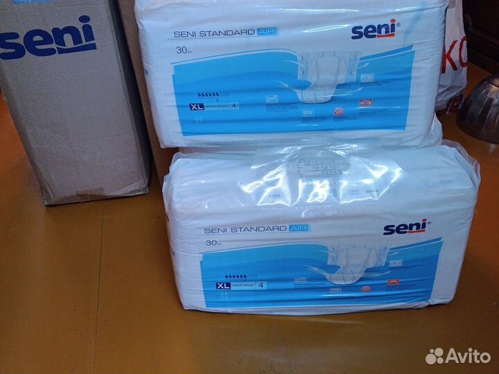 Памперсы взрослые сени 4(XL)