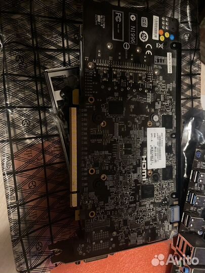 Видеокарта gtx660 MSI Twin Frozr