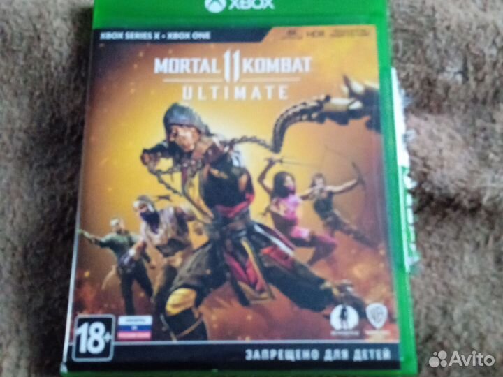 Диск мортал комбат на xbox 360