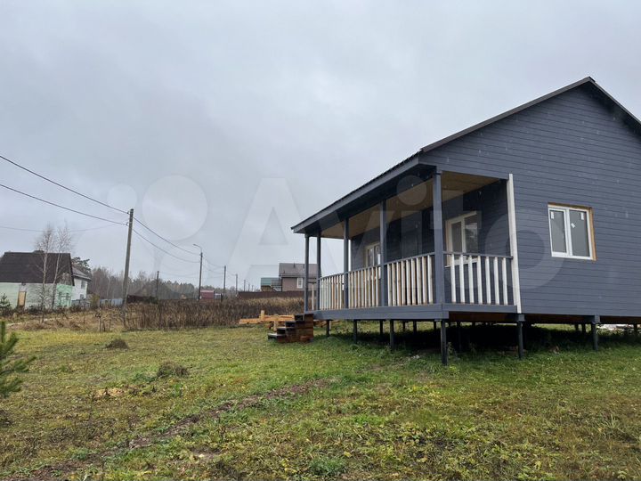 Дом 58,5 м² на участке 8,5 сот.