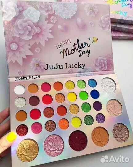 Палетки теней для девочек