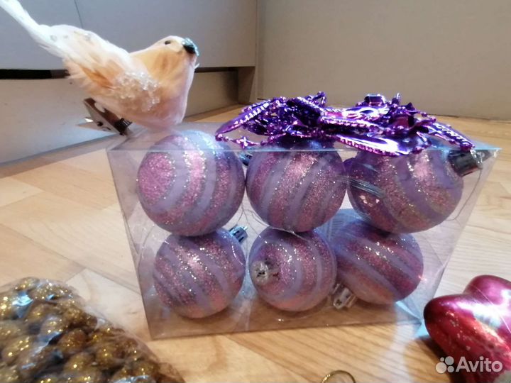 Ёлочные игрушки (не стекло)